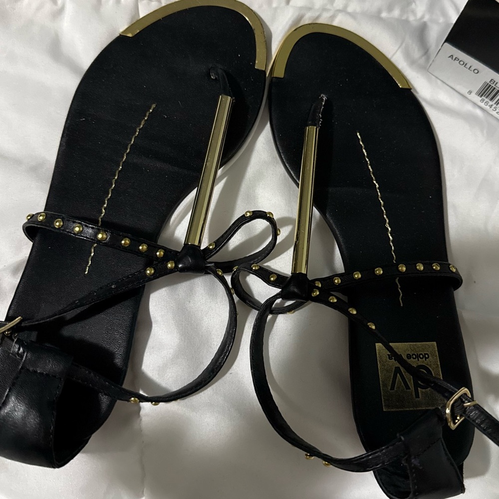 Dolce vita black sandals